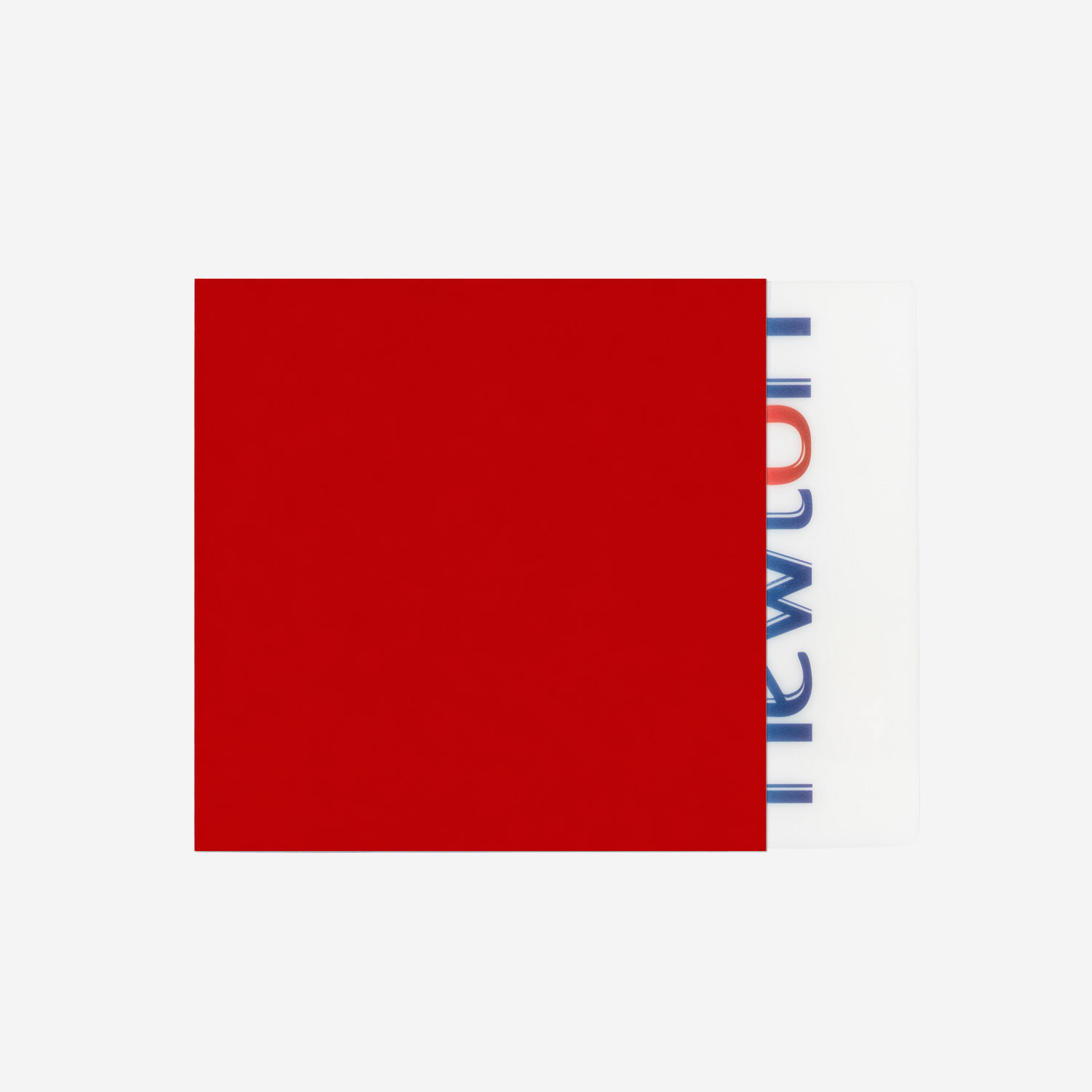 PLÁSTICO LISO ROJO